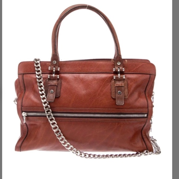 Authentic Vintage LANVIN Leather Top Handle Bag - Picture 4 of 4